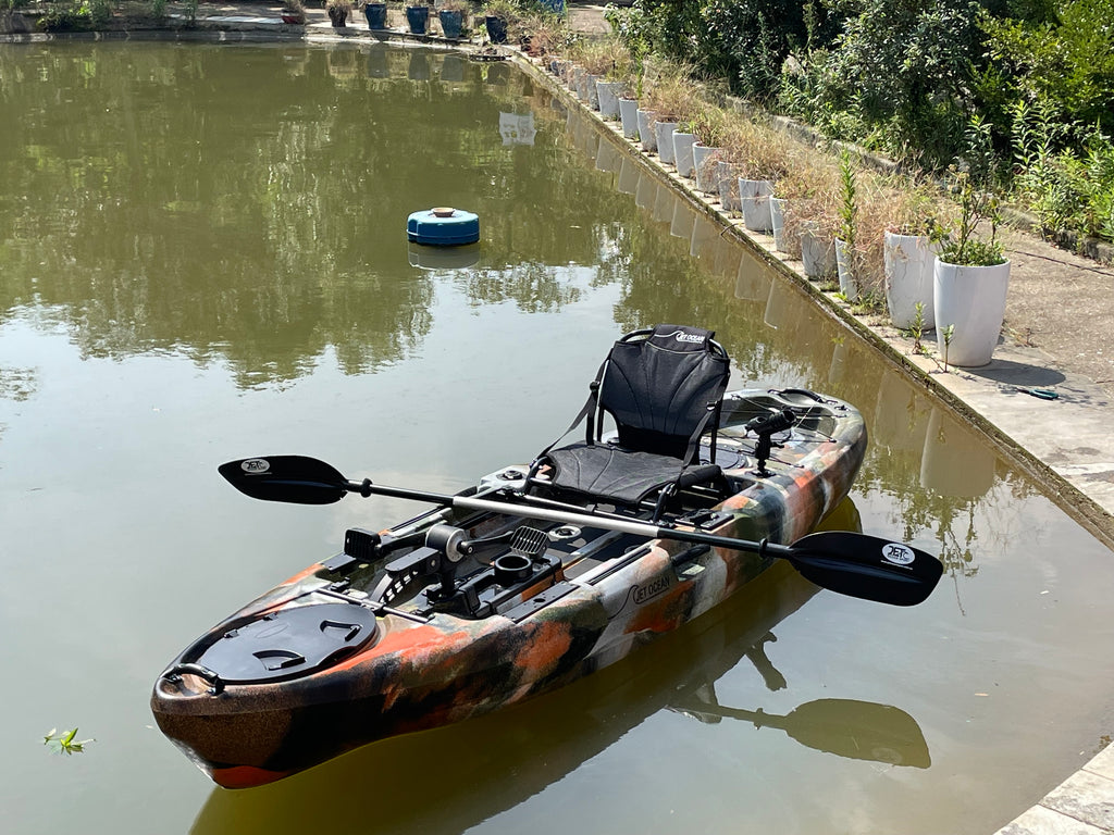 Jet Pedal 10' 3.16M 10ft Single Pedal Kayak with Aluminum Seat