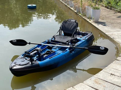 Jet Fish 14' 4.2M 14ft Single Sit-On Fishing Kayak with Soft Seat