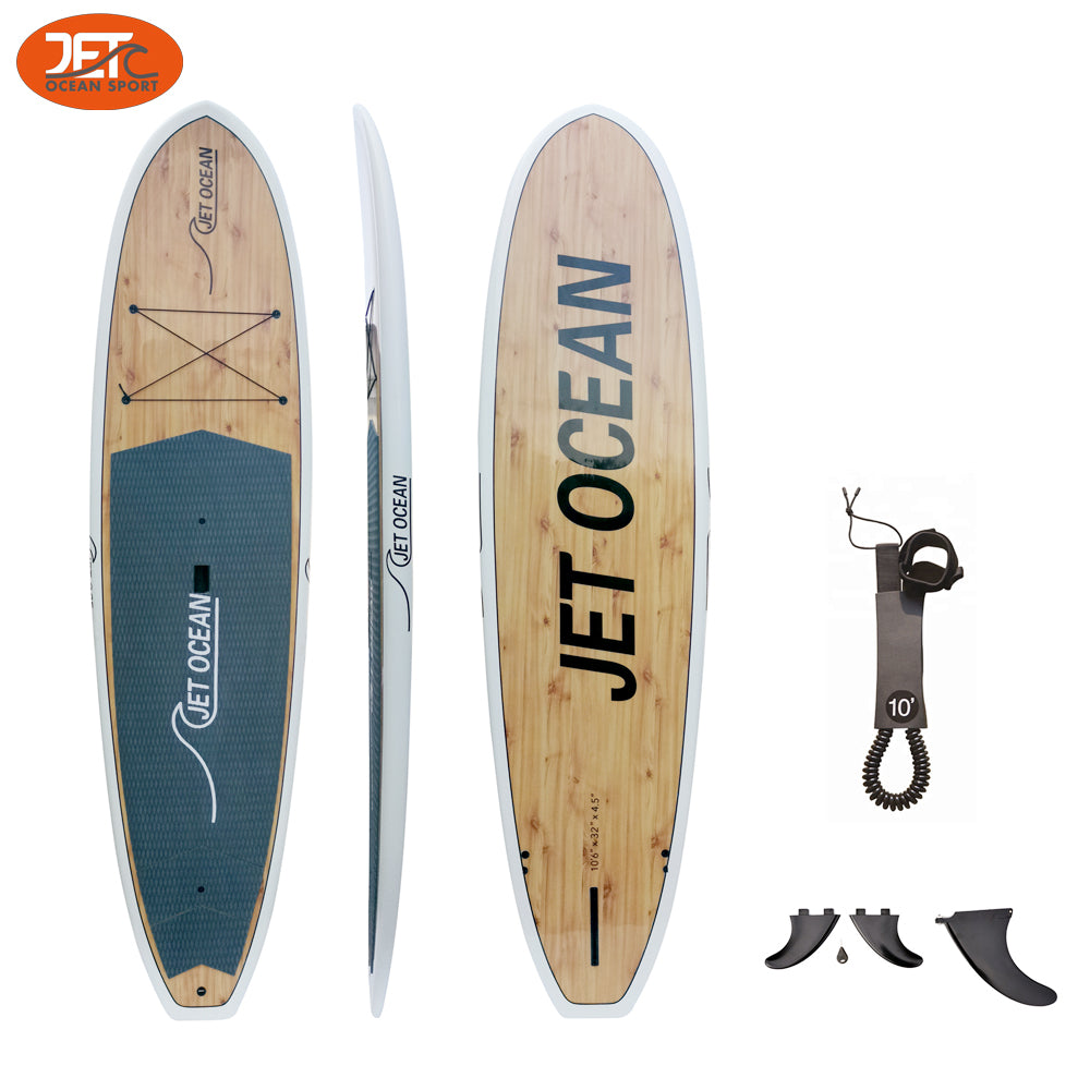 Jetocean Handmade Wooden SUP Board 10'6-A