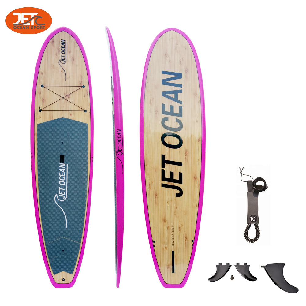 Jetocean Handmade Wooden SUP Board 10'6-A