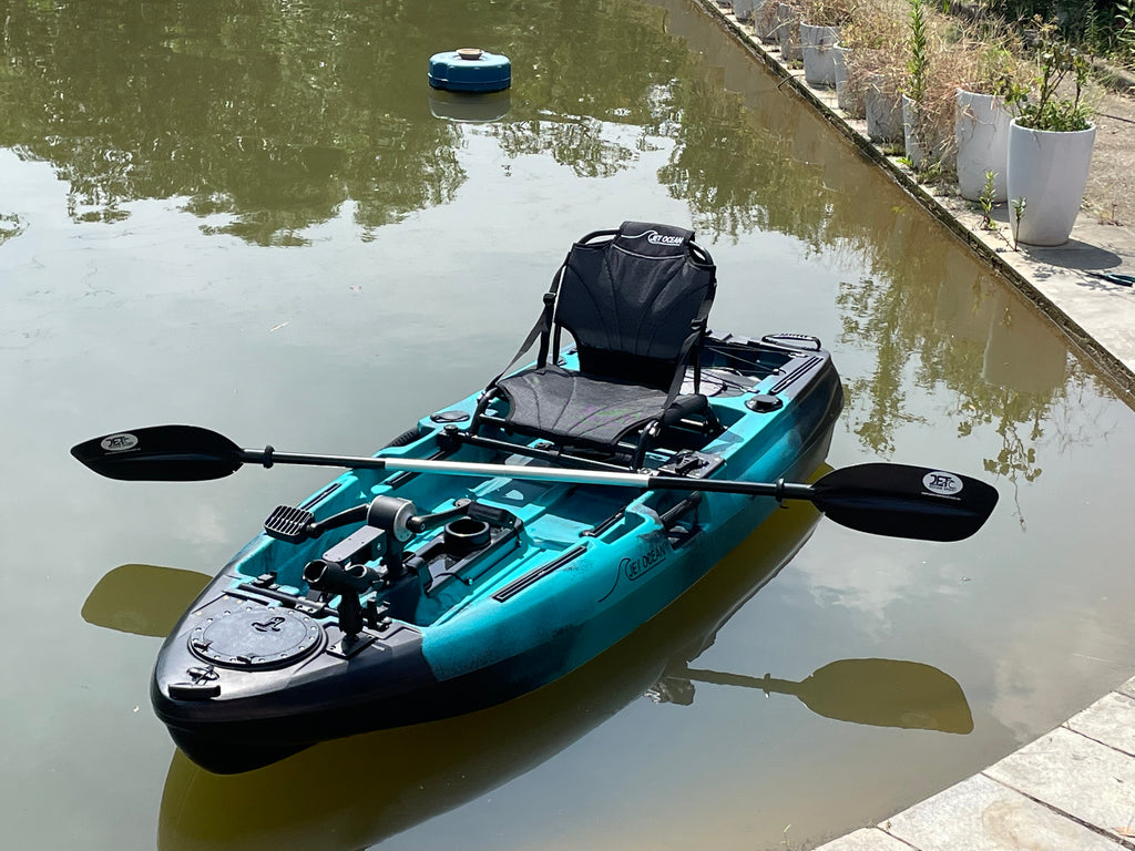 Jet Pedal 8' 2.5M 8ft Single Pedal Kayak with Aluminum Seat