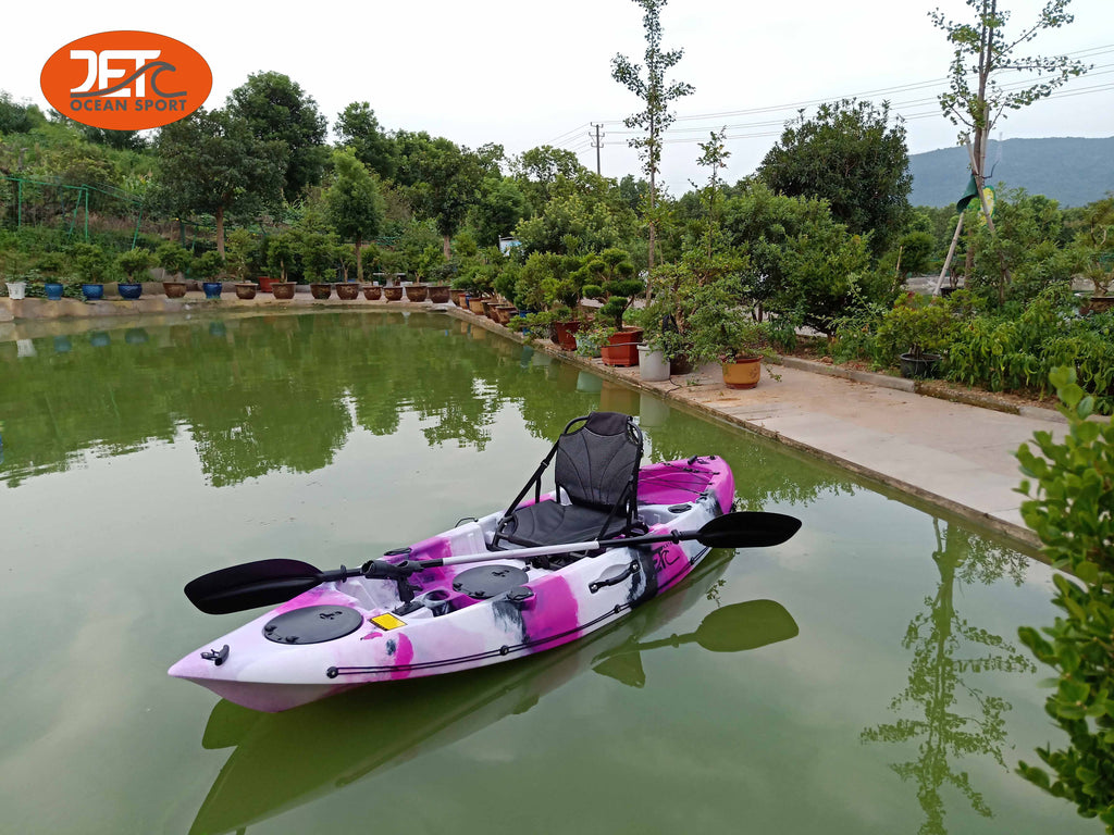 jet Tour 9'(1) 2.78M Single Sit On Top Fishing KAYAK with Aluminium Seat