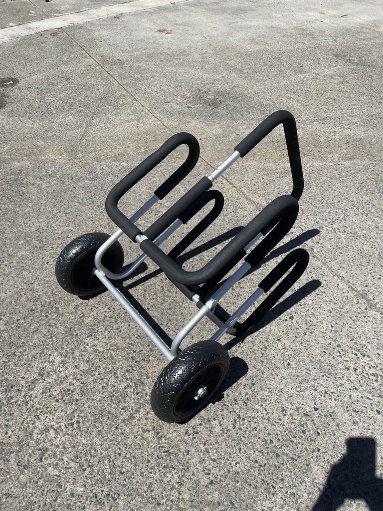 Double SUP Surfboard Trolley Stand Up Paddleboard Kayak Beach Cart-JET07007B