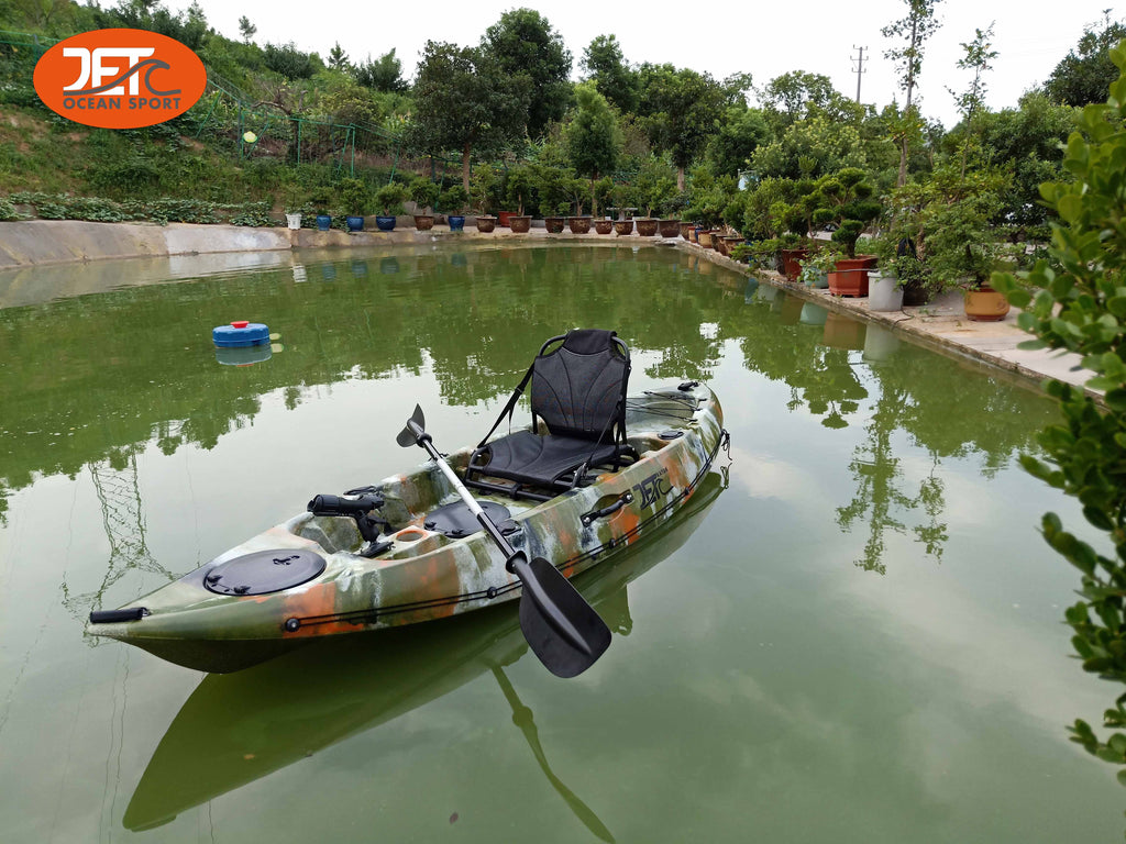 jet Tour 9'(1) 2.78M Single Sit On Top Fishing KAYAK with Aluminium Seat