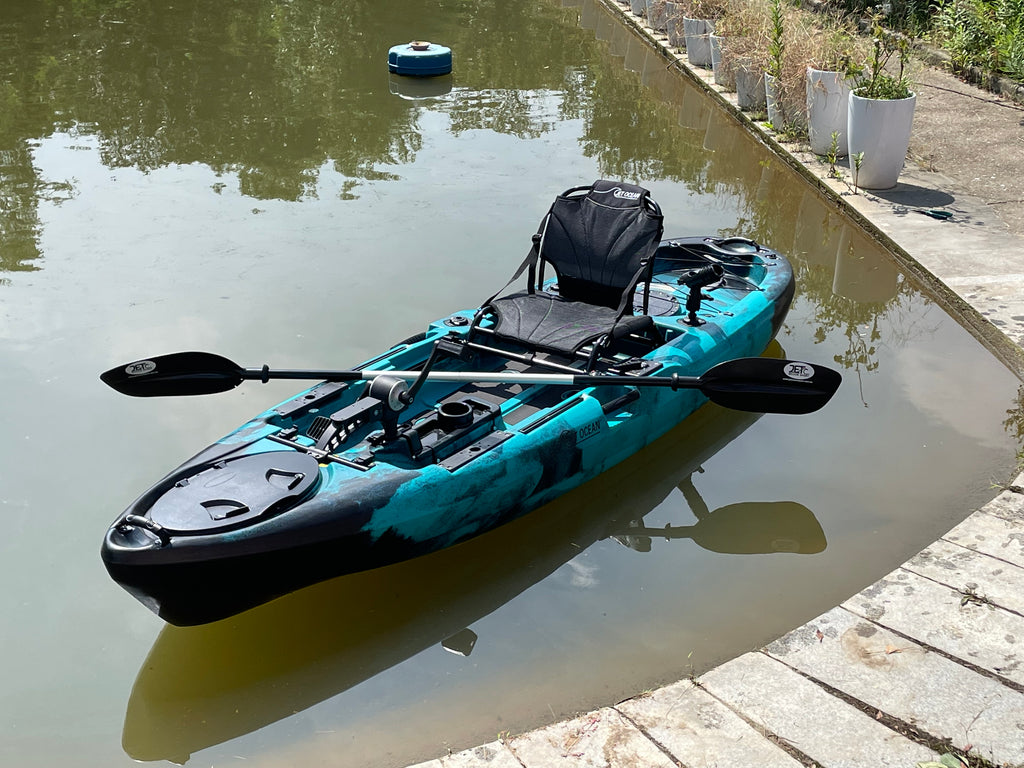 Jet Pedal 10' 3.16M 10ft Single Pedal Kayak with Aluminum Seat