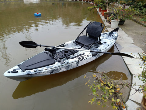 Jet Fish 11'(2) 3.3M 11ft Single Sit-On Fishing Kayak with Aluminium Seat