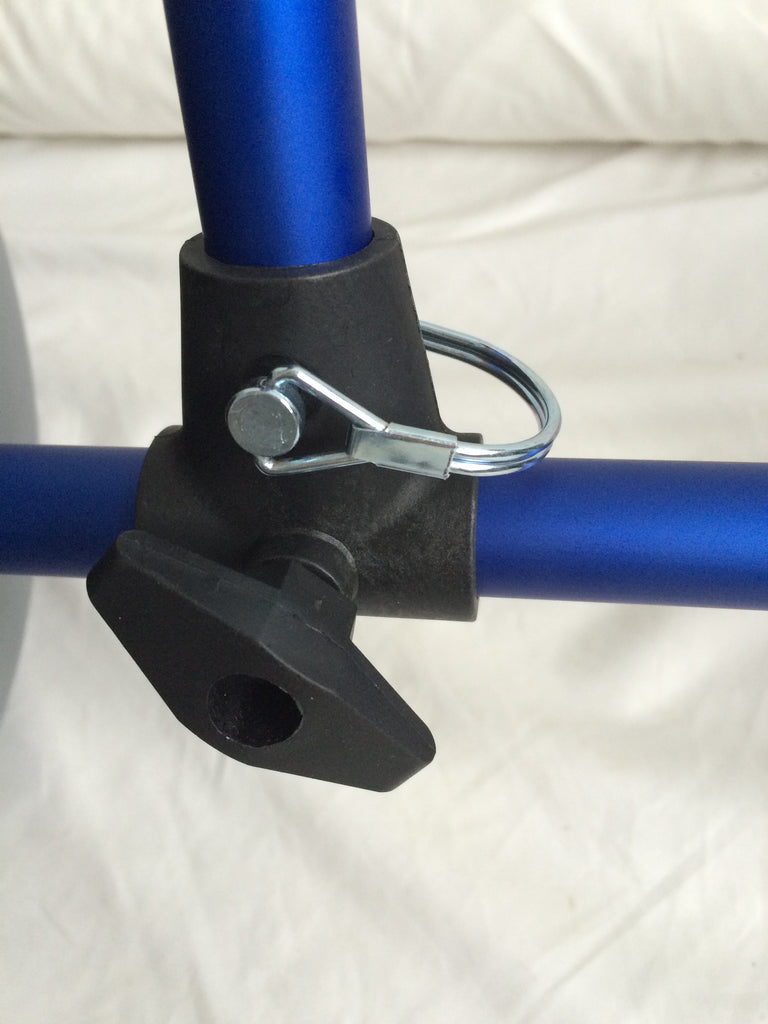 Sit-On-Top Canoe Kayak Cart Inflatble Beach Sand Wheel Cart Trolley -JET02017BLU