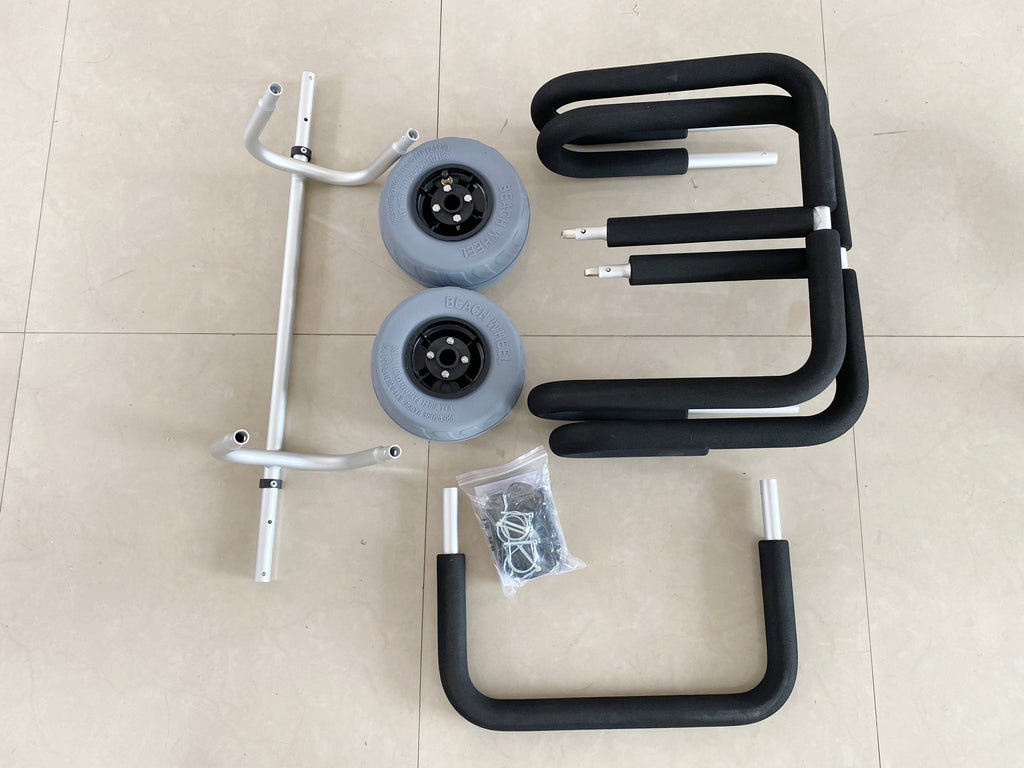 Double SUP Surfboard Trolley Stand Up Paddleboard Kayak Beach Cart-JET07007A