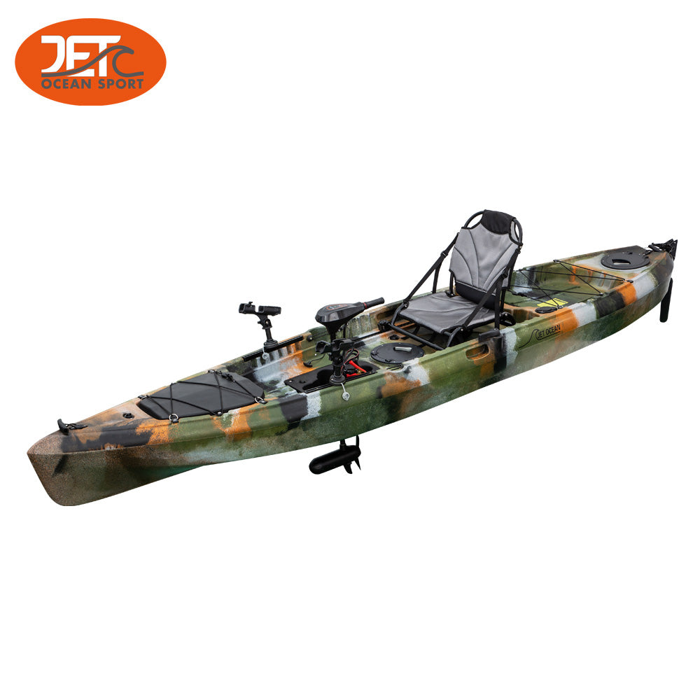 JET Gentoo Motor DRIFTER 12’ 3.65m Single Motor Fishing Kayak