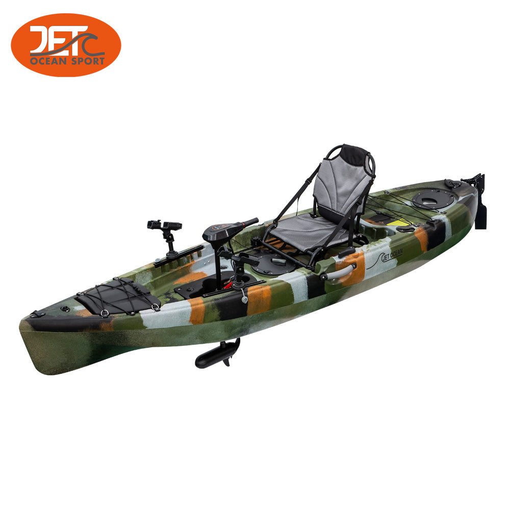 JET GENTOO Motor DRIFTER 10’ 3m Single Motor Fishing Kayak