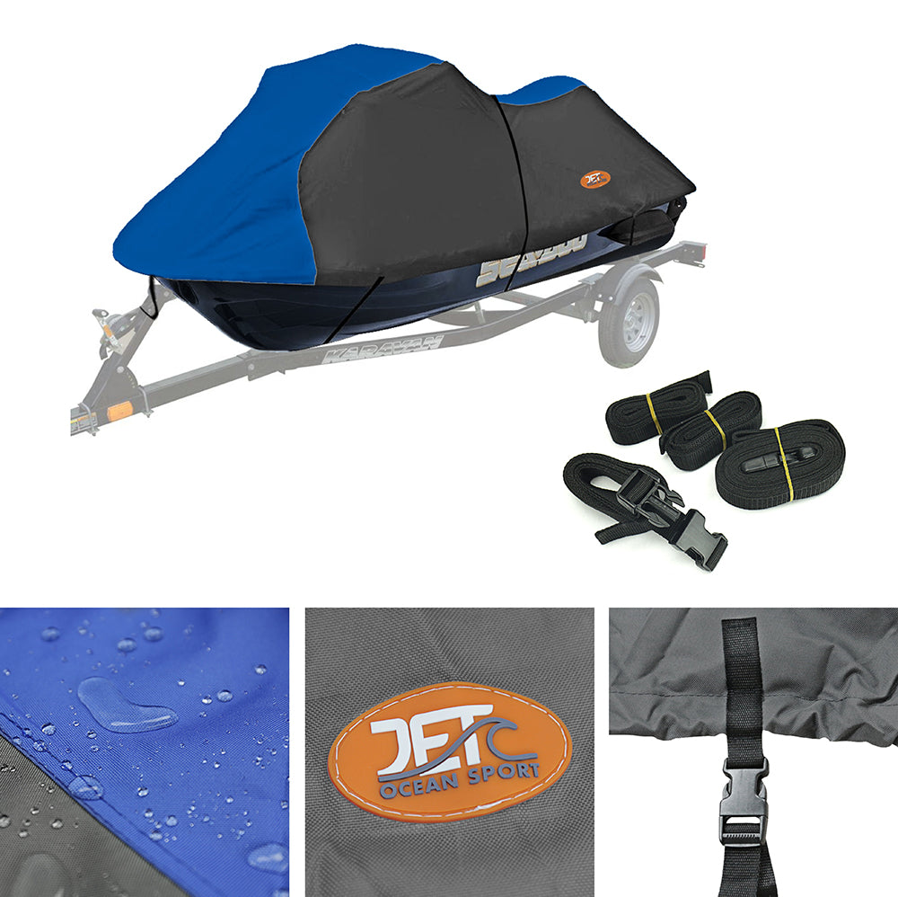 Premium 600D 2-3 Person 2.95-3.43M PWC Jet Ski Cover-JET-L