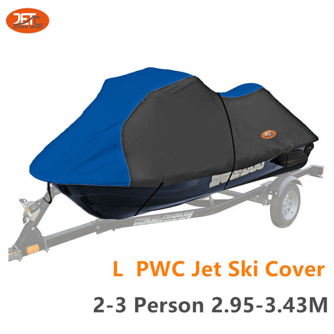 Premium 600D 3 Person 3.48-3.68M PWC Jet Ski Cover-JET-XL