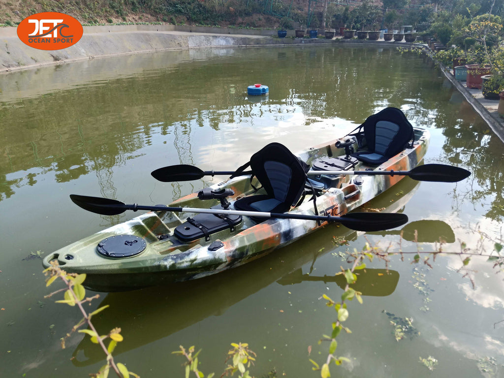 Cheap 2+1 Sit on Top Family Fishing Paddle Kayak for Sale - China