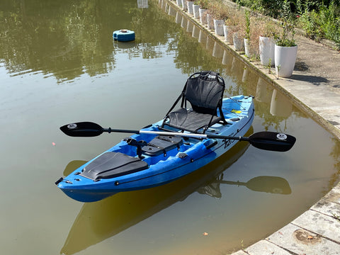 Jet Fish 10'(1) 3.1M 10ft Single Sit-On Fishing Kayak with Aluminium Seat