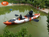 Jet Pedal 12' 3.66M 12ft Single Pedal Kayak with Aluminum Seat