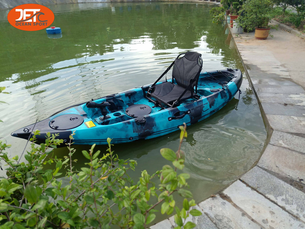 jet Tour 9'(1) 2.78M Single Sit On Top Fishing KAYAK with Aluminium Seat