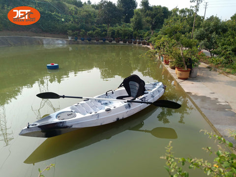 Jet Pedal 13' 3.96M 13ft Single Pedal Kayak with Aluminum Seat