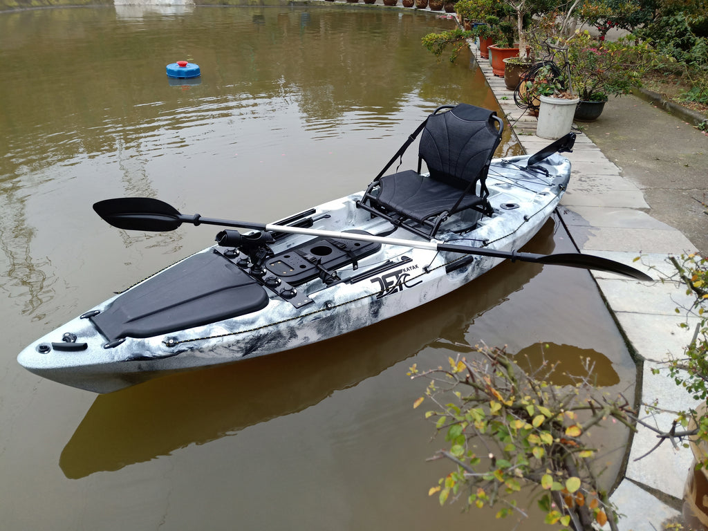 Jet Fish 10'(1) 3.1M 10ft Single Sit-On Fishing Kayak with Aluminium Seat