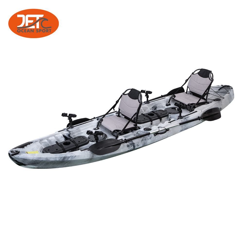 JET Fish 3.7M Double Seats Fishing Kayak Jet Ocean Sport
