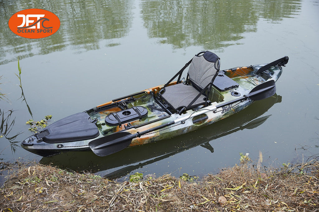 Jet Fish 10'(0) 3.1M 10ft Single Sit-On Fishing Kayak with Aluminium S –  Jet Ocean Sport