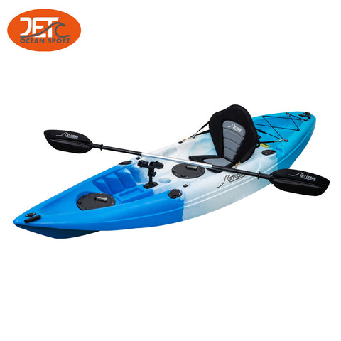 JETA 3.7M 2.5 Seaters 2+1 Double Family Fishing Kayak with Aluminium Seat