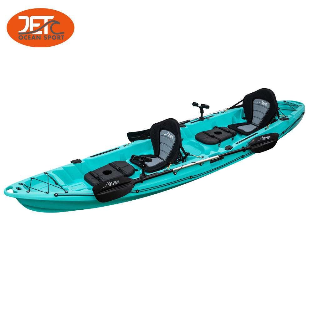 JETC 3.75M 2.5 Seaters 2+1 Double Family Fishing Kayak – Jet Ocean