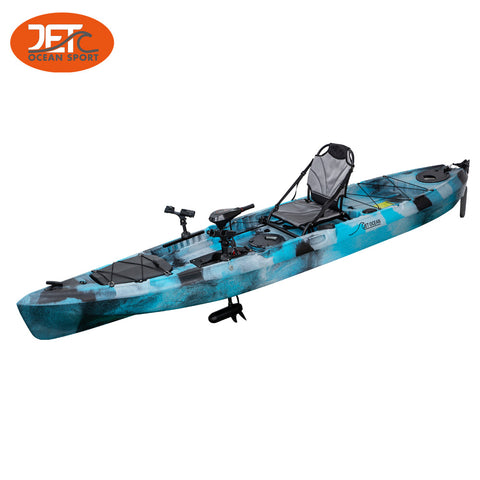 Jet Pedal 13' 3.96M 13ft Single Pedal Kayak with Aluminum Seat