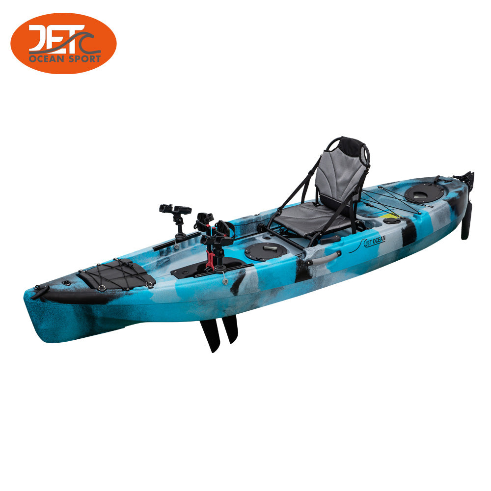 JET GENTOO Drive DRIFTER 10' 3m Single Pedal Fishing Kayak – Jet