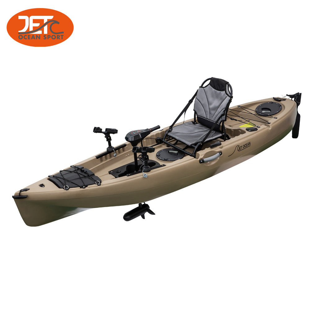 JET GENTOO Motor DRIFTER 10' 3m Single Motor Fishing Kayak – Jet Ocean Sport