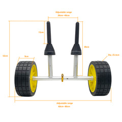 Sit-On-Top Canoe Kayak Cart Trolley – JET02010R